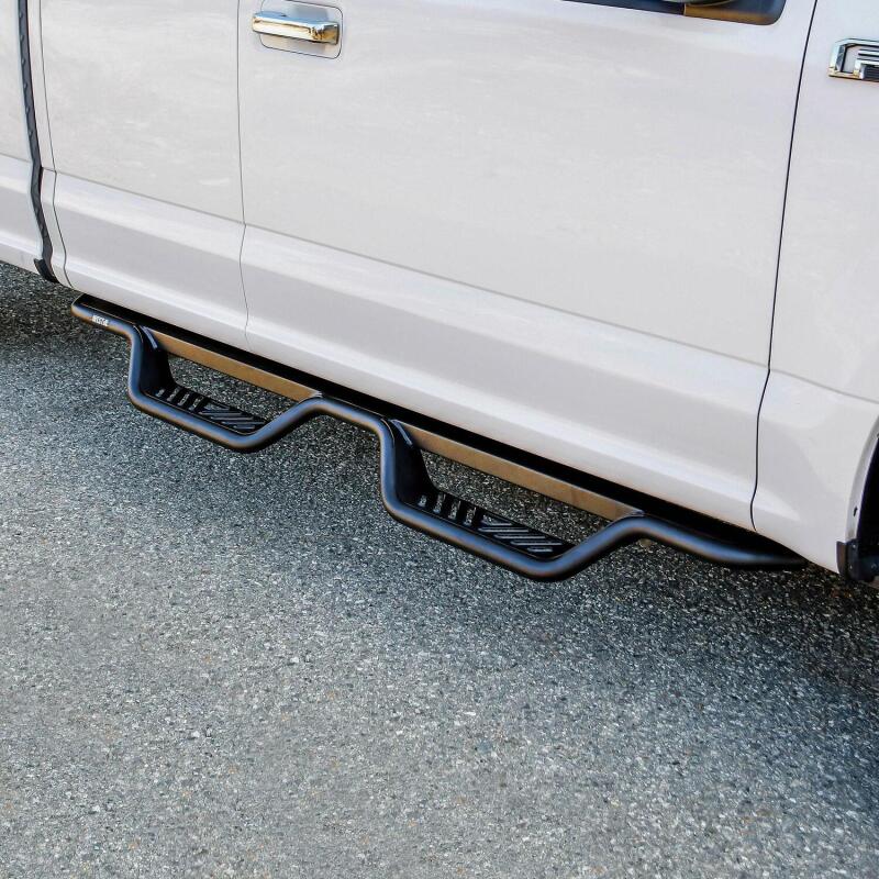 Westin 15-26/17-26 Ford F-150/F-250/F-350/F-450 SuperCab Outlaw Drop Nerf Step Bars Tex Black