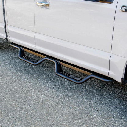 Westin 15-26/17-26 Ford F-150/F-250/F-350/F-450 SuperCab Outlaw Drop Nerf Step Bars Tex Black