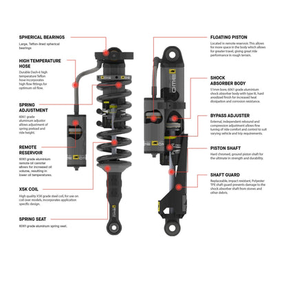 Old Man Emu BP-51 Rear Right Shock Absorber – Jeep Wrangler JL/JLU (2018–2023) | BP5160034R