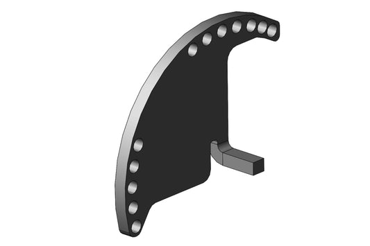 Addictive Desert Designs 2019+ GMC Sierra 1500/2500 Shutter Motor Bracket
