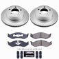 Power Stop 90-99 Jeep Cherokee Front Z23 Coated Brake Kit