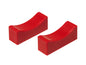 Prothane Universal Jack/Stand Pads (Fits 1.125 x 4.0 Heads) - Red