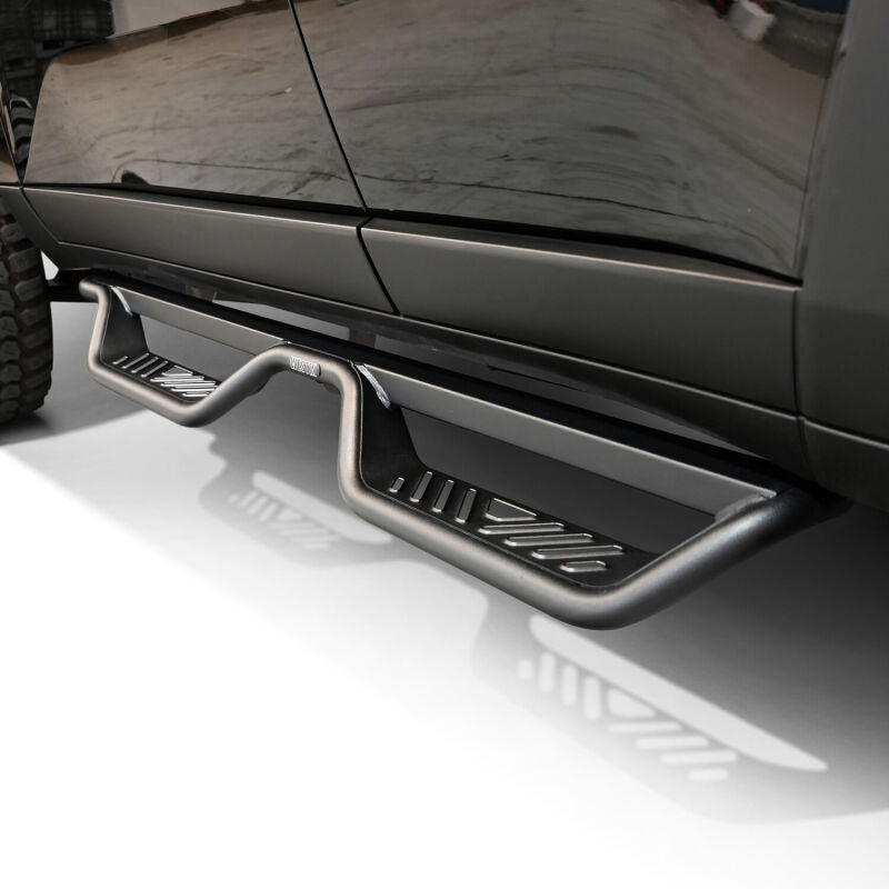 Westin 24-26 Toyota Land Cruiser Outlaw Drop Nerf Step Bars Textured Black