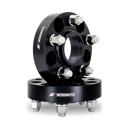 Mishimoto 2020 - 2021 Ford Explorer Wheel Spacers - 5X114.3 / 70.5 / 25 / M14 - Black