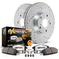 Power Stop 2020 GMC Sierra 2500 HD Rear Z36 Truck & Tow Brake Kit