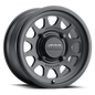 Method MR414 Bead Grip 15x7 / 4+3/13mm Offset / 5x4.5 / 76mm CB Matte Black Wheel