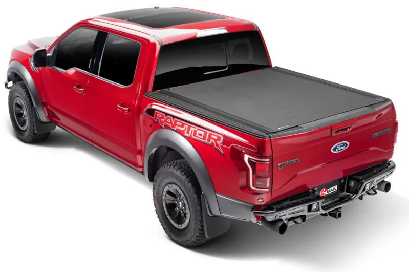 Load video: Ford Raptor Tonneau Cover Install at Sexton Offroad